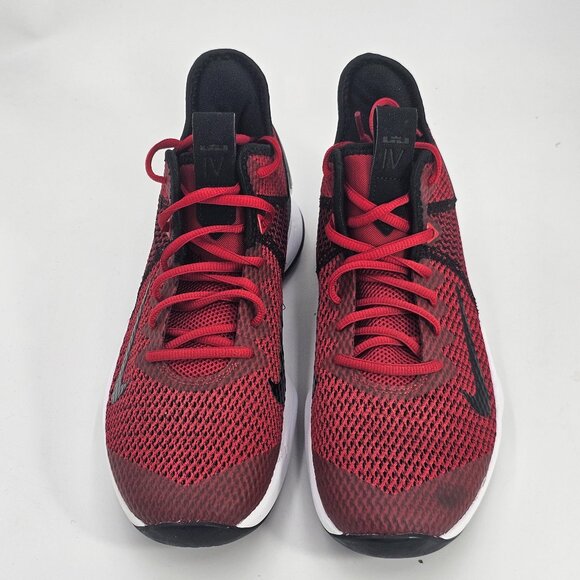 NIKE BV7427-002 BLACK/RED LEBRON WITNESS IV EP MENS SNEAKER SIZE US 8